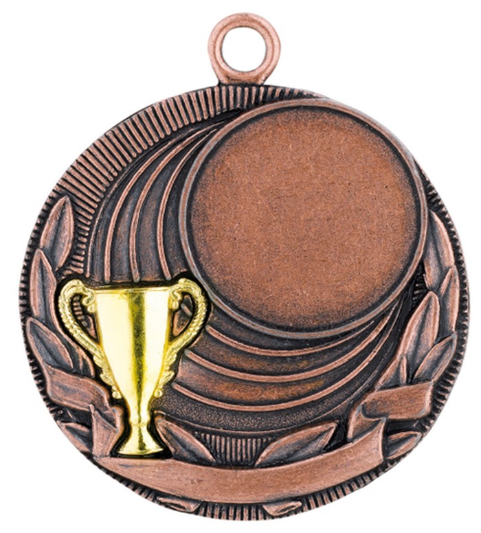 D 33 Medaille Antiek Goud-Zilver-Brons compleet OP=OP!!